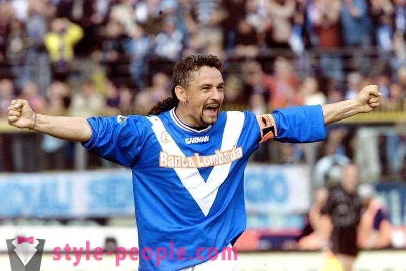 Roberto Baggio: biografi, ibu bapa dan keluarga, sukan kerjaya, kemenangan dan pencapaian, gambar