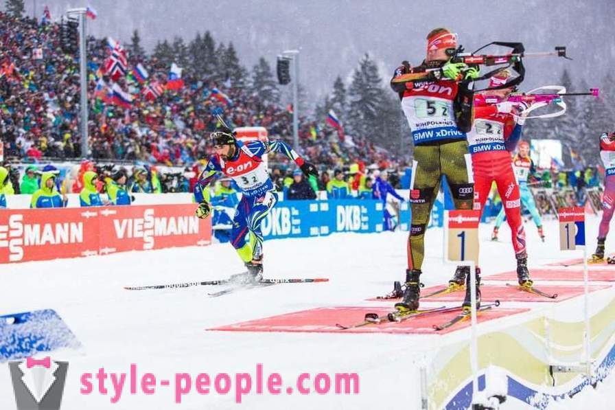 Sejarah jenis biathlon asal, kaedah-kaedah dan peraturan-peraturan Biathlon pecut bersama