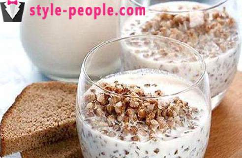 Buckwheat dengan yogurt pada waktu pagi semasa perut kosong: mengkaji keputusan. Diet untuk Berat Badan - soba dengan yogurt
