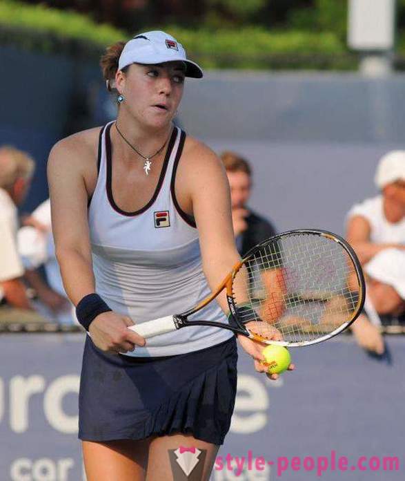 Pemain tenis Alisa Kleybanova: pemenang yang mustahil
