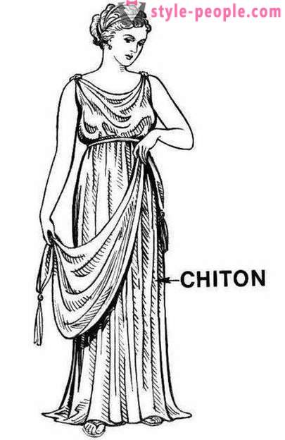 Yunani kuno: pakaian, kasut dan aksesori. Greece Kebudayaan purba