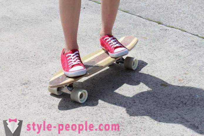 Bentuk skateboards: kajian model, perbezaan, ciri-ciri, pilihan