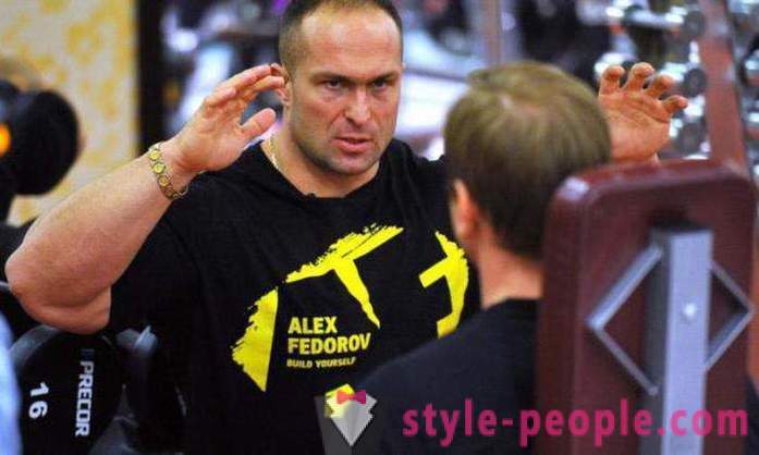 Aleksandr Fedorov (bina badan): biografi, kehidupan peribadi, kerjaya sukan