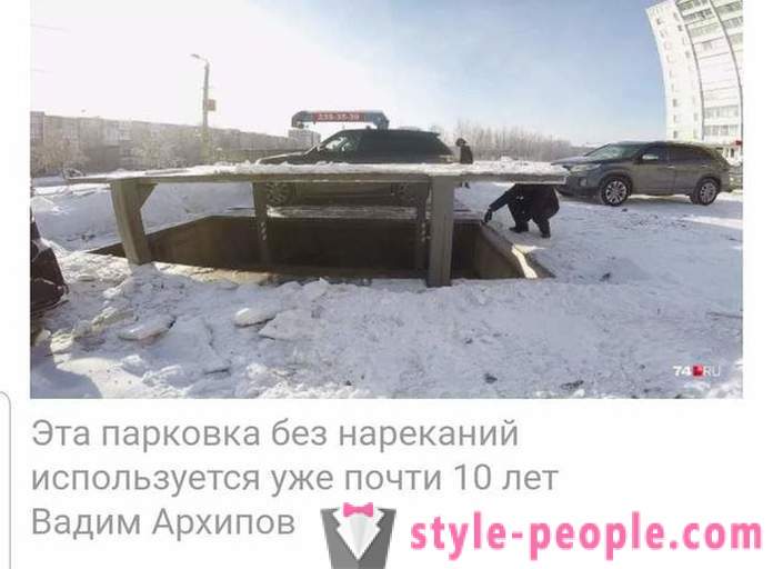 Rangkaian terganggu video dari Chelyabinsk dengan tempat letak kereta bawah tanah