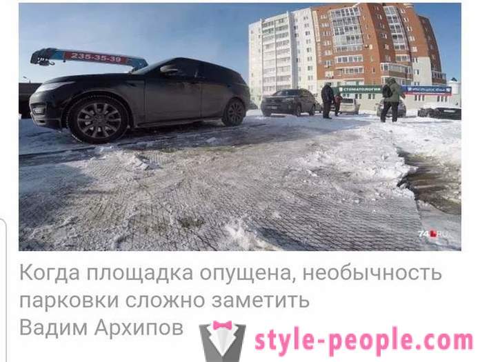 Rangkaian terganggu video dari Chelyabinsk dengan tempat letak kereta bawah tanah