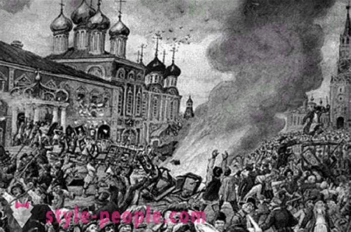 Pemberontakan berakhir dengan rakyat Rusia umur yang berbeza