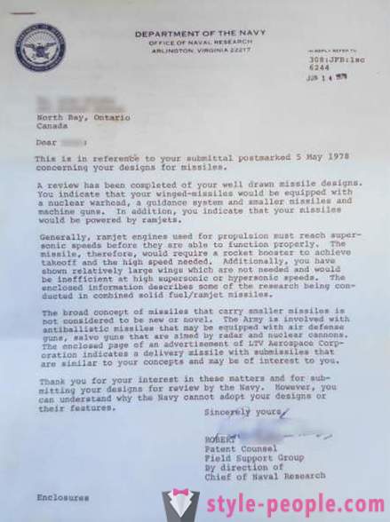 Pentagon menjawab surat 40 tahun kemudian