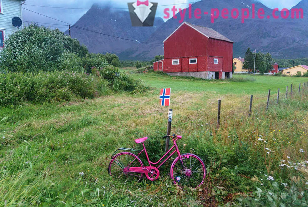 Sebagai basikal digunakan di Norway