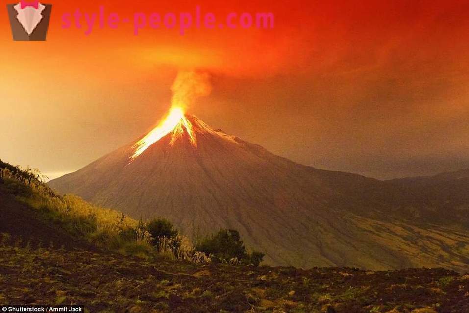 Gunung berapi yang menakjubkan tahun-tahun kebelakangan