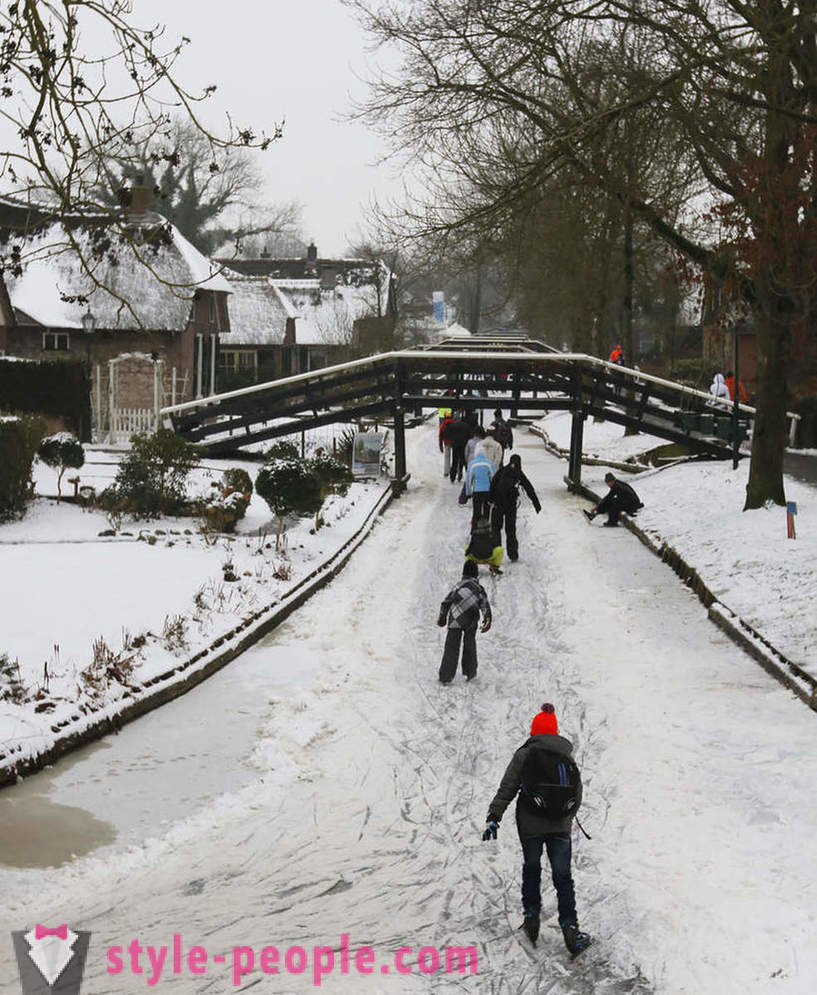 Kampung tanpa jalan raya di Belanda