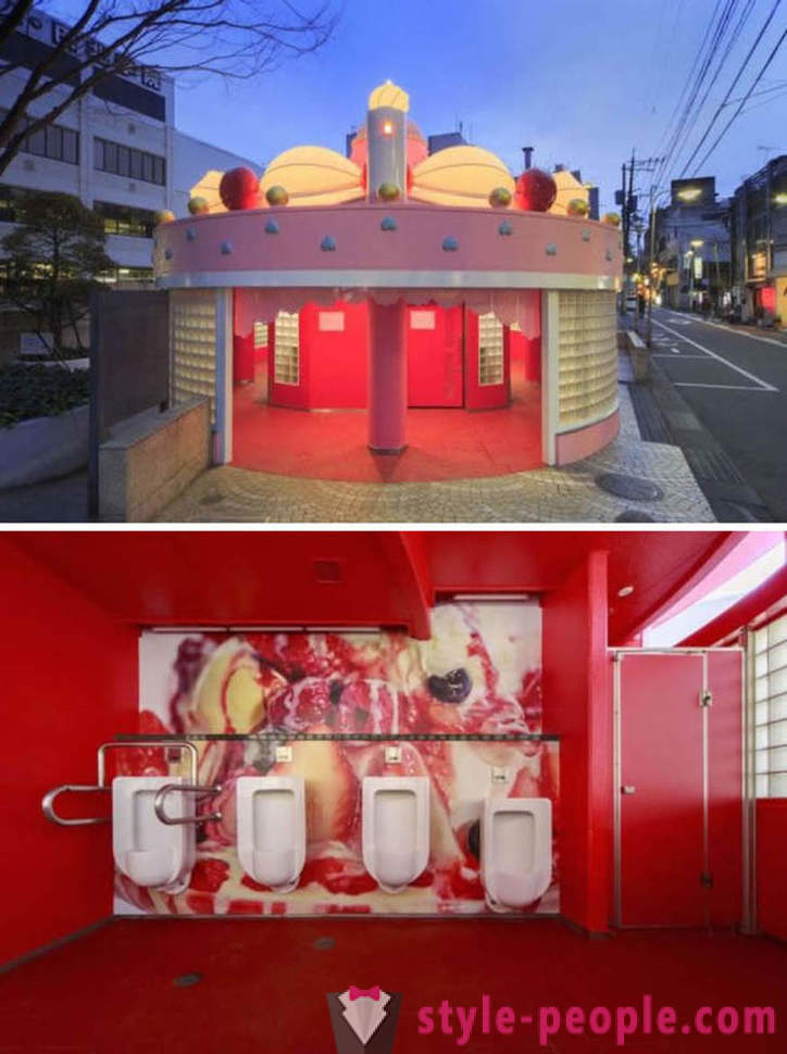 Daripada keperluan, tetapi tidak gila: tandas awam yang paling luar biasa