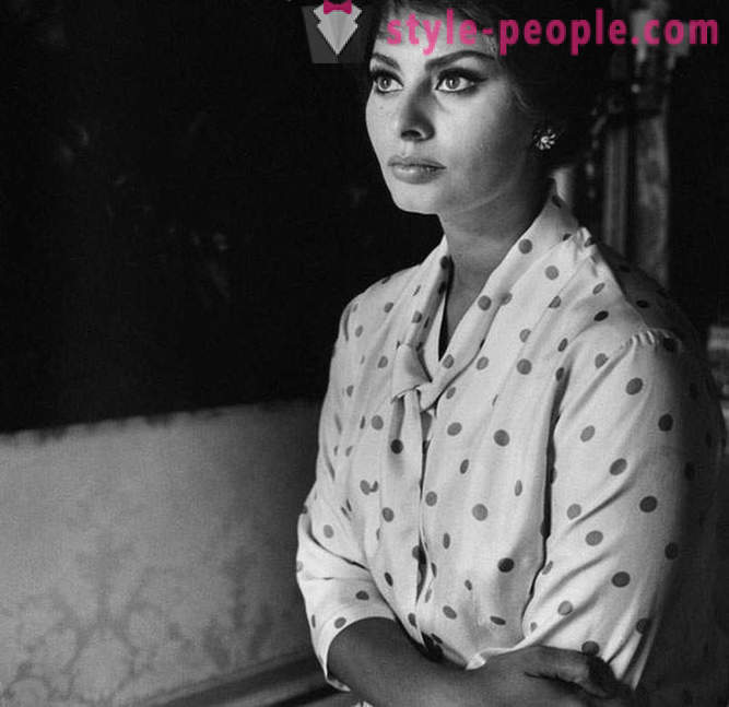 15 gambar Sophia Loren, tidak dimaksudkan untuk penerbitan