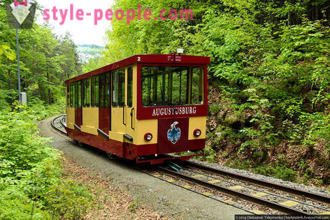 Travel Forest kereta kabel dan bandar-bandar di Saxony