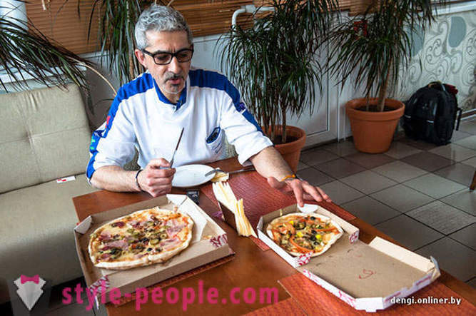Itali chef cuba pizza Belarusian