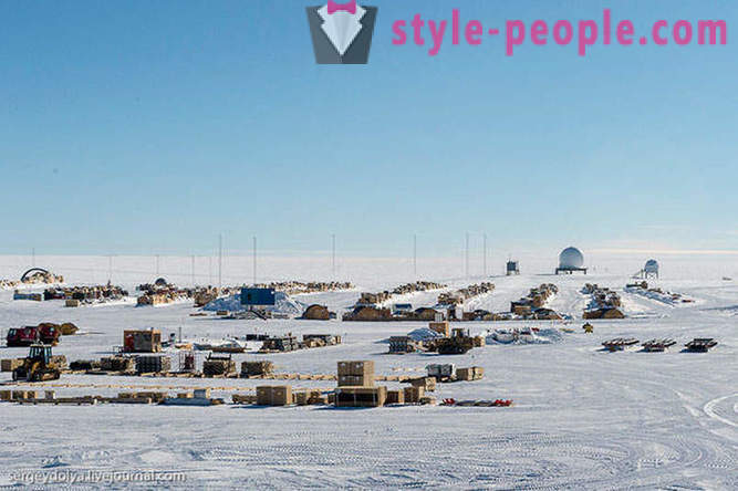 Stesen Antartika di Kutub Selatan