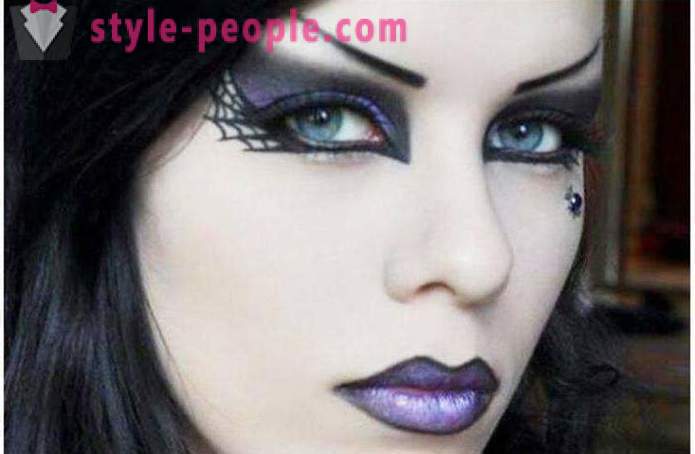 Gothic Makeup: variasi dan teknik yang terlibat di rumah
