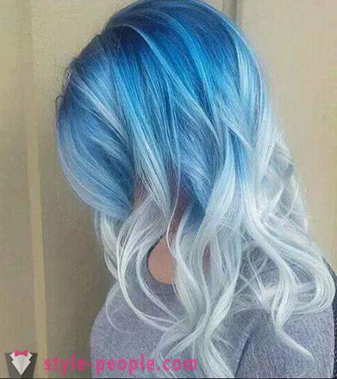Gadis dengan rambut biru: ciri-ciri, keterangan dan fakta menarik