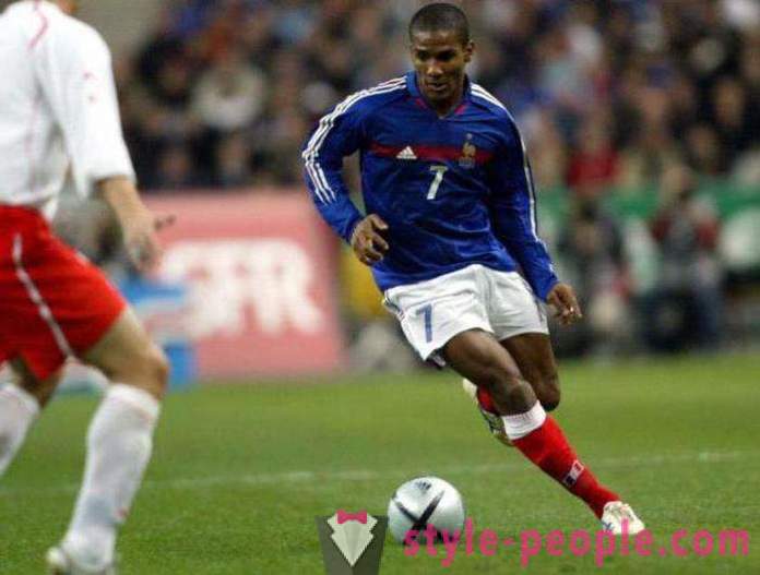 Pemain bola sepak Perancis Florent Malouda