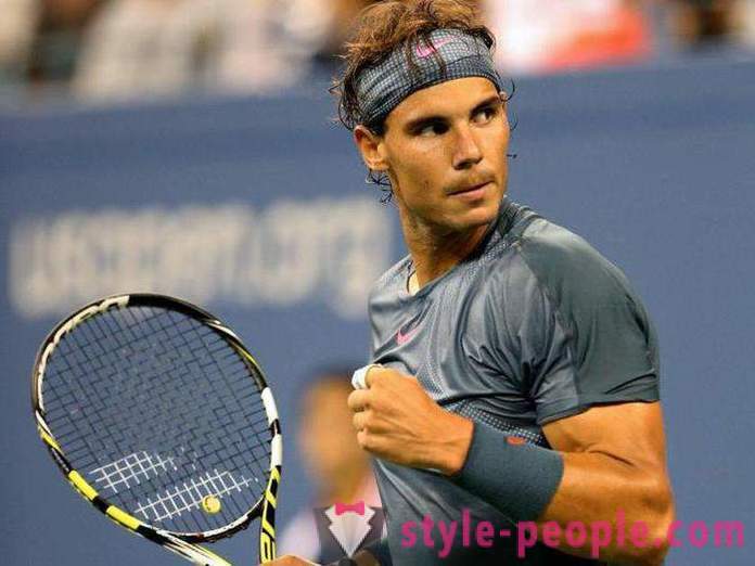 Rafael Nadal: cinta kehidupan, kerjaya, gambar