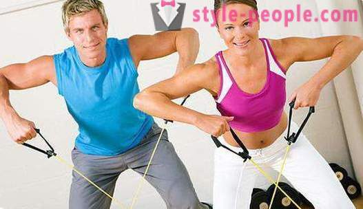 Latihan yang berkesan dengan band getah untuk lelaki dan wanita: huraian dan ulasan