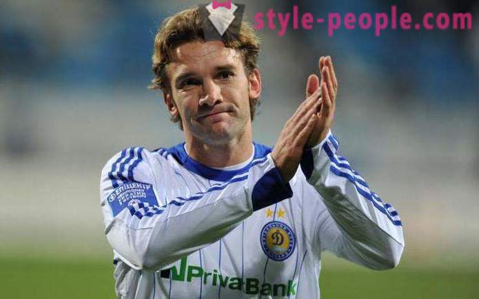 Pemain bola sepak Andriy Shevchenko: biografi, kehidupan peribadi, kerjaya sukan
