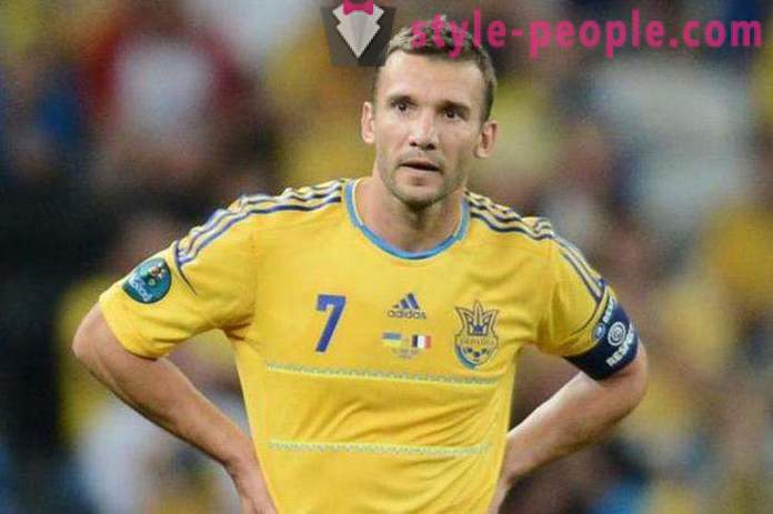 Pemain bola sepak Andriy Shevchenko: biografi, kehidupan peribadi, kerjaya sukan