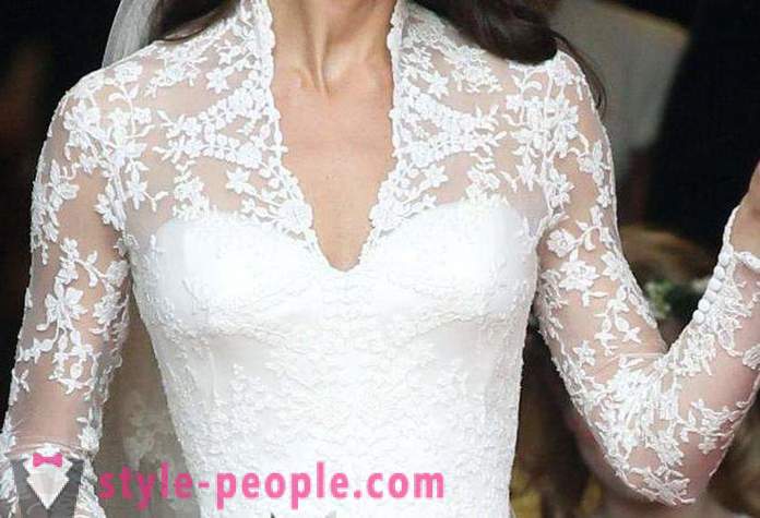 Wedding Dress Kate Middleton: penerangan, harga