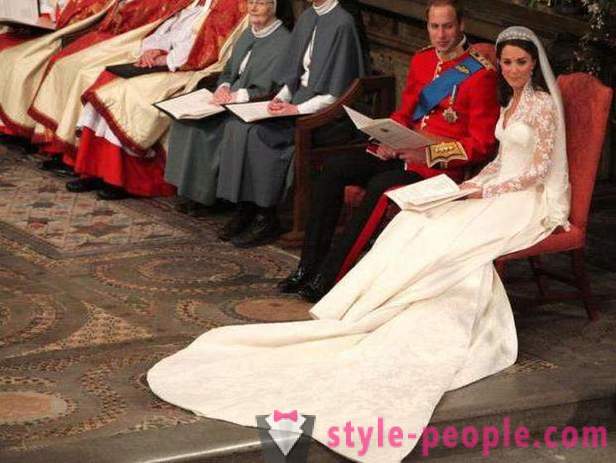 Wedding Dress Kate Middleton: penerangan, harga