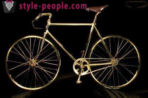 Basikal yang paling mahal di dunia: 6 bahagian