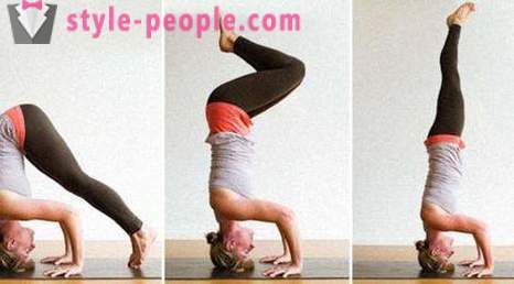 Sirshasana - headstand dalam yoga