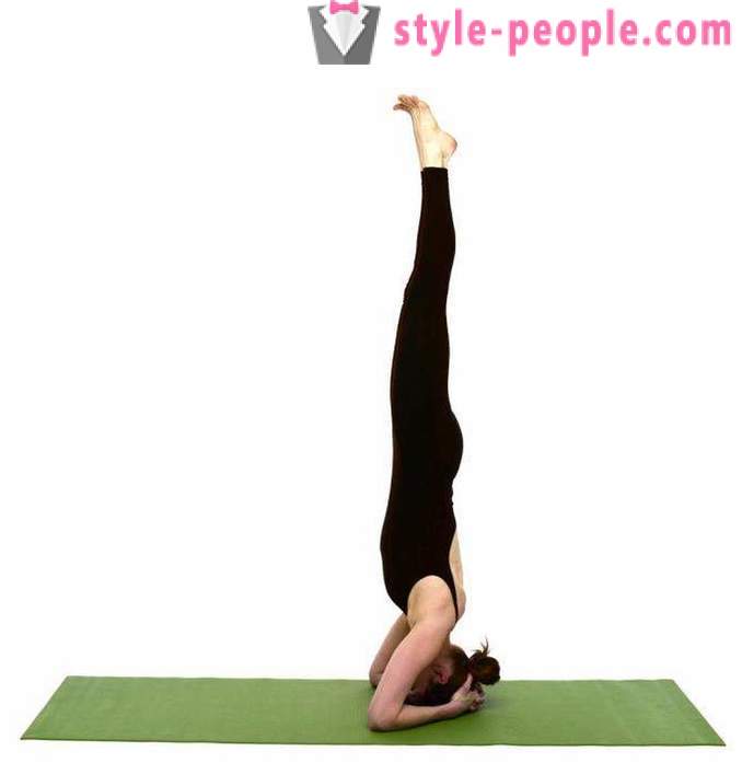 Sirshasana - headstand dalam yoga