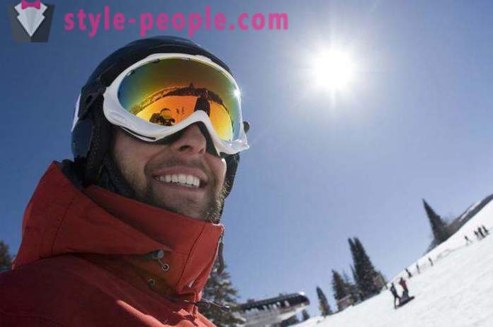 Gogal ski: bagaimana untuk memilih. Mata untuk bermain ski