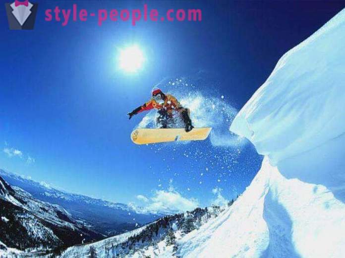 Snowboarding. peralatan ski, snowboarding. Snowboarding untuk pemula