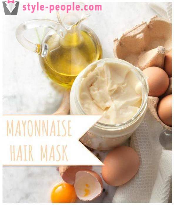 Topeng rambut mayonis: Resipi, ulasan