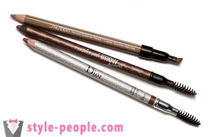Best eyebrow pensil: ulasan. Bagaimana untuk memilih pensil kening?
