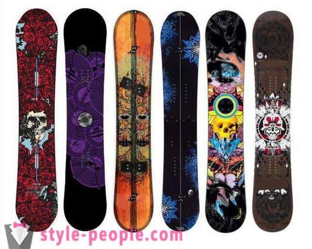 Bagaimana untuk memilih snowboard? saiz Snowboard. Snowboard - ciri, gambar