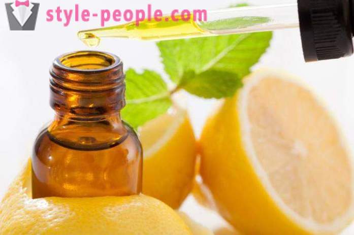 Lemon minyak pati: ciri-ciri, aplikasi, ulasan