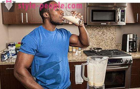 Protein shake. Bagaimana untuk menyediakan shake protein