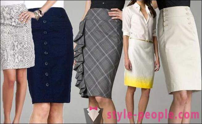 Mengikuti fesyen: memilih gaya mereka skirt